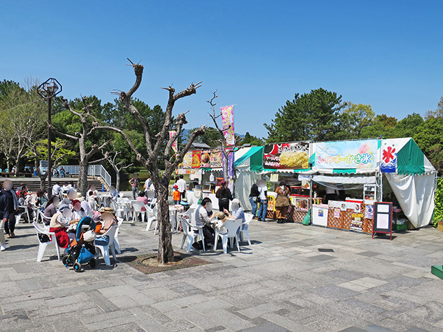 木曽三川公園の飲食コーナー