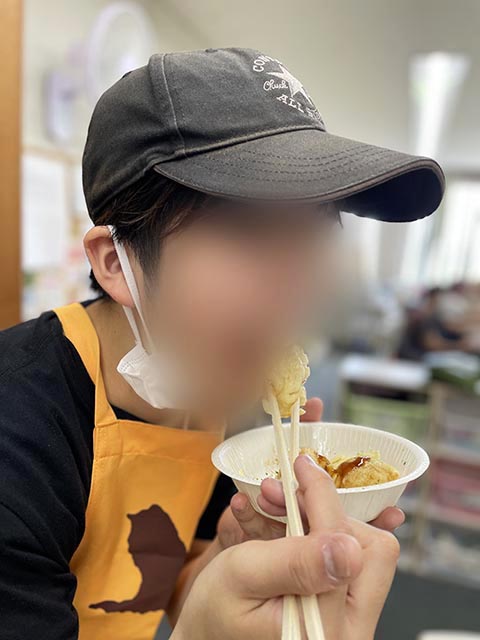 障害者雇用創造センター たこ焼きパーティーレク