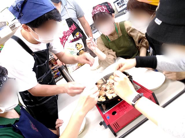 障害者雇用創造センター たこ焼きパーティーレク