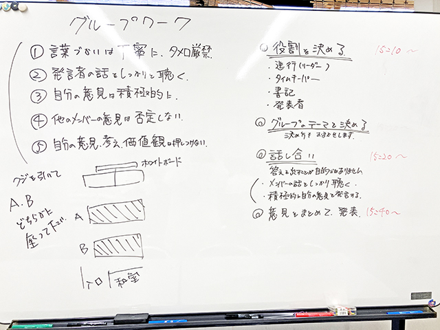 障碍者ITカレッジ愛西_グループワークの様子