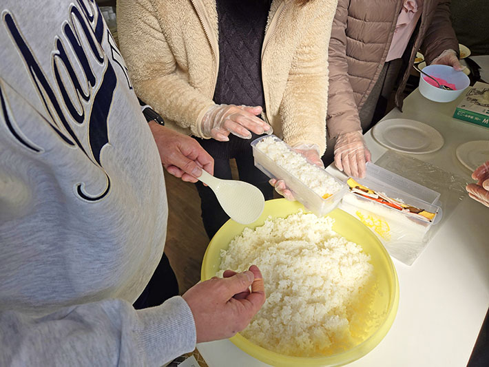 就労継続支援B型オリーブ_節分レクの様子