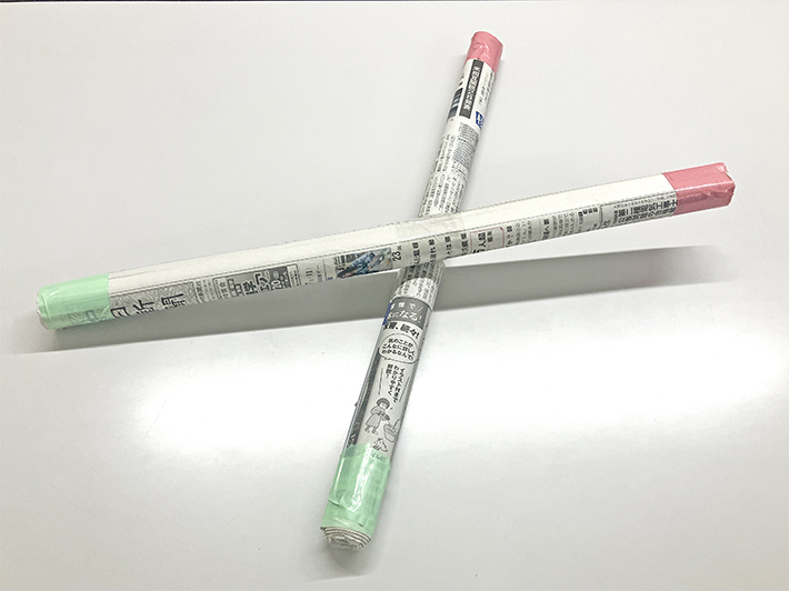 就労継続支援B型まきの木_手作りのコグトレ棒
