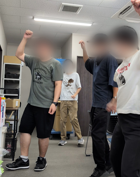 フレーベル_ジャンボリーミッキーダンス練習