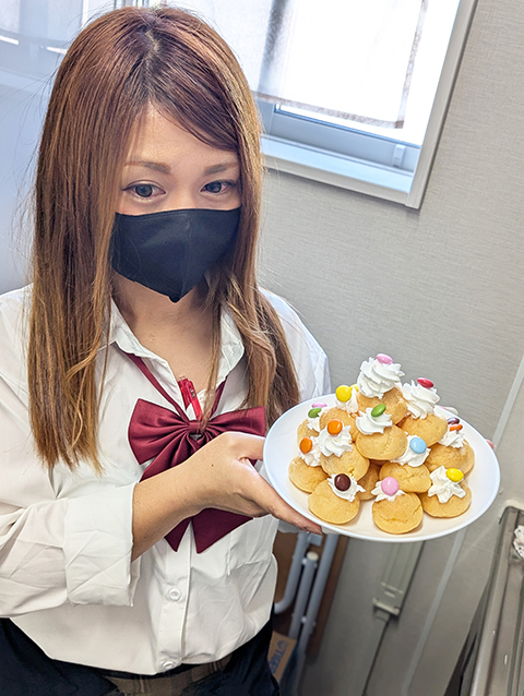 就労継続支援B型フレーベル_ハロウィンレクの様子