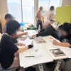 オリーブ・フレーベル合同_お絵描きレクリエーション