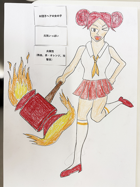 オリーブ・フレーベル合同_お絵描きレクリエーション