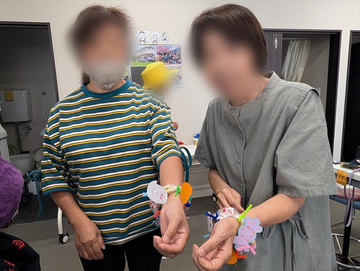 就労継続支援B型フレーベル_ハロウィンレクの様子
