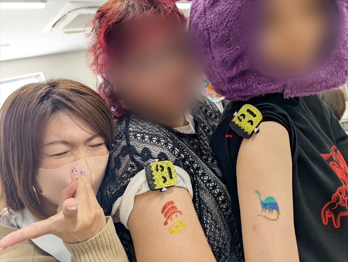 就労継続支援B型フレーベル_ハロウィンレクの様子