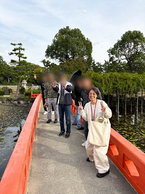 障害者雇用創造センター_お散歩レク＠天王川公園