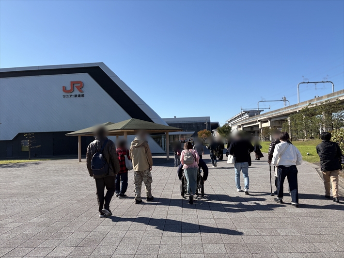 社会見学レク_リニア・鉄道館_障害者雇用創造センター