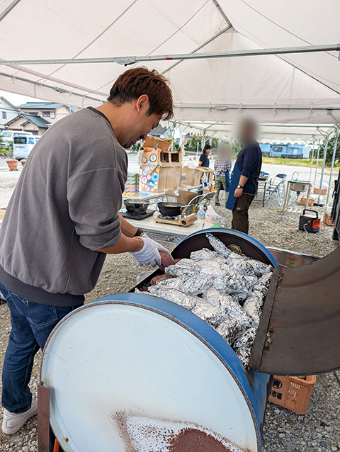 フレーベルいもほり体験