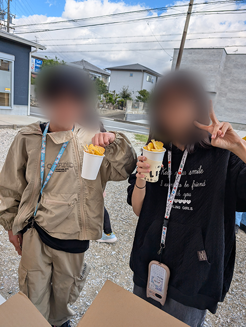 フレーベルいもほり体験