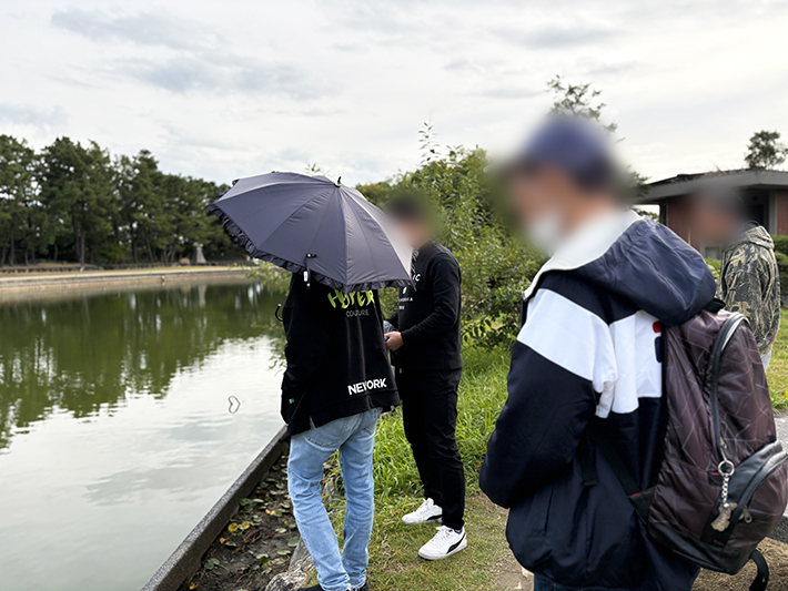 障害者雇用創造センター_お散歩レク＠天王川公園