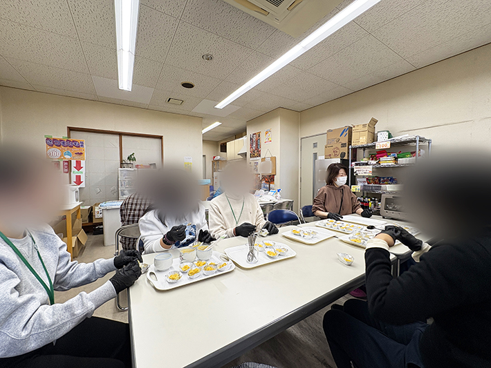 障害者雇用創造センター焼き芋＆スイートポテトレク