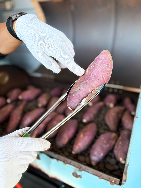 障害者雇用創造センター焼き芋＆スイートポテトレク