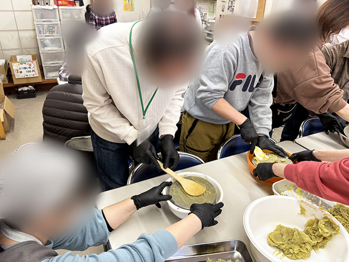 障害者雇用創造センター焼き芋＆スイートポテトレク