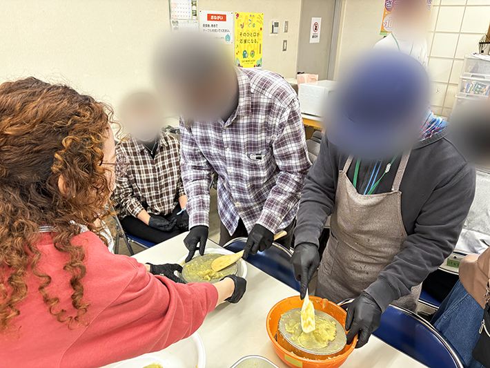 障害者雇用創造センター焼き芋＆スイートポテトレク
