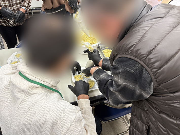 障害者雇用創造センター焼き芋＆スイートポテトレク