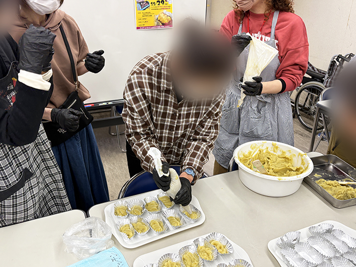 障害者雇用創造センター焼き芋＆スイートポテトレク