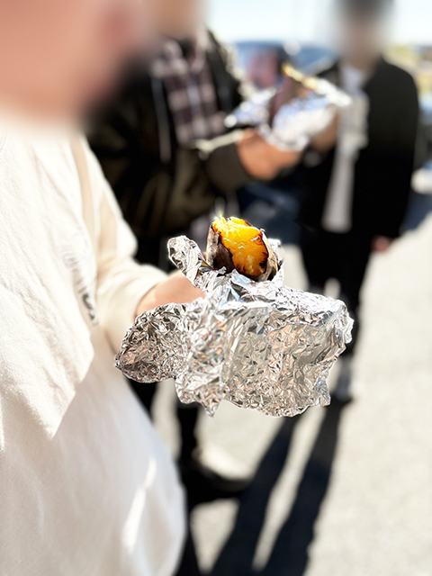 障害者雇用創造センター焼き芋＆スイートポテトレク
