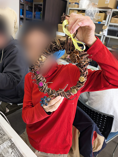 クリスマスリース作り_フレーベル