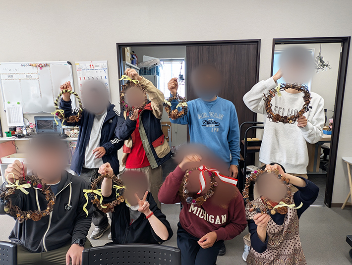 クリスマスリース作り_フレーベル