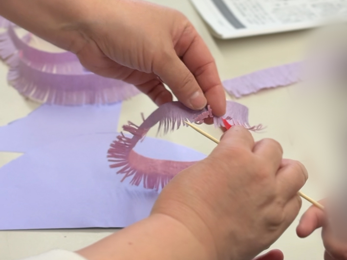 クリスマスツリー作り_障害者雇用創造センター