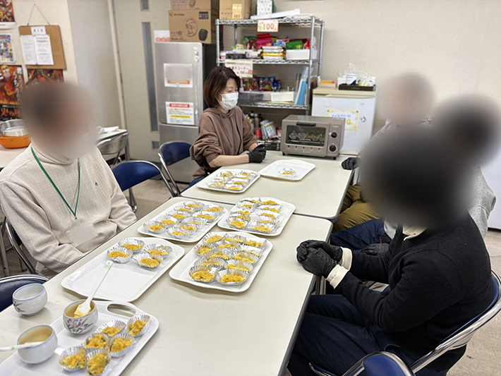 障害者雇用創造センター焼き芋＆スイートポテトレク