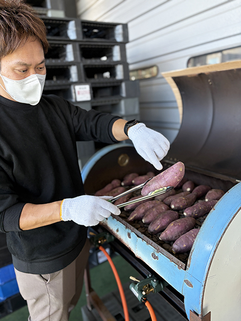 障害者雇用創造センター焼き芋＆スイートポテトレク