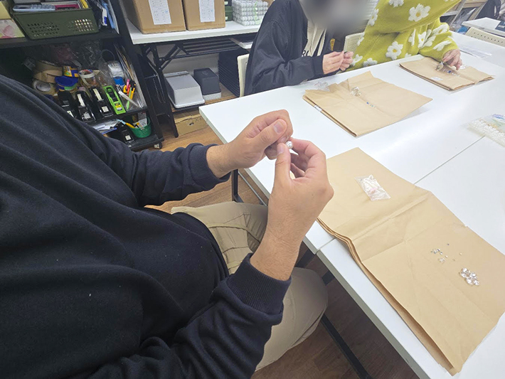 オリーブ_サンキャッチャー作り