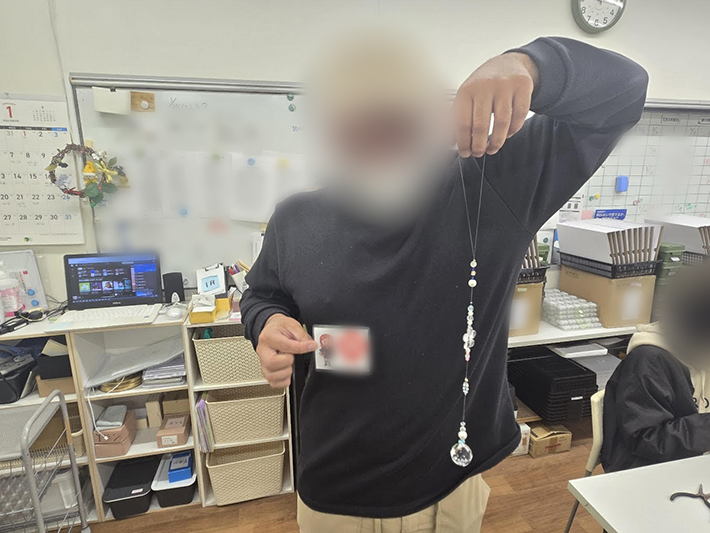 オリーブ_サンキャッチャー作り