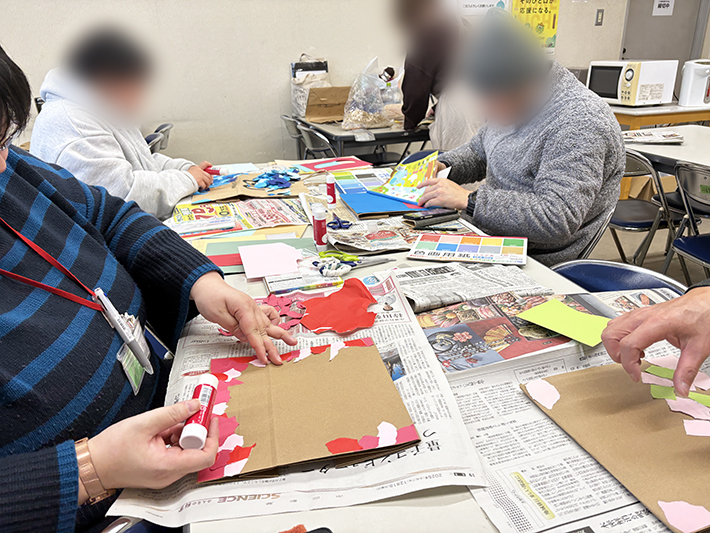 障害者雇用創造センター_節分レクピニャータ