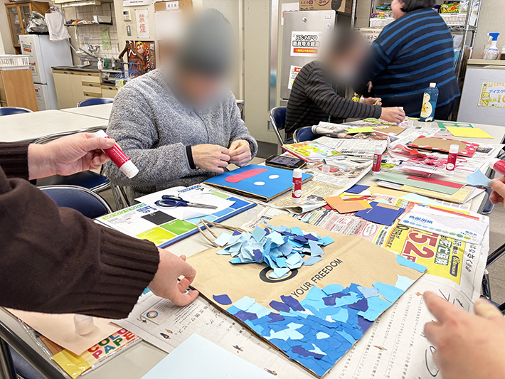 障害者雇用創造センター_節分レクピニャータ