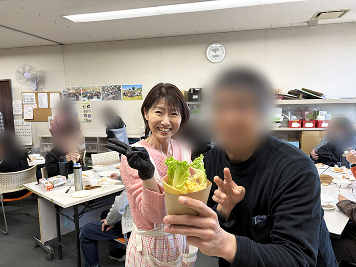 お菓子作りレクリエーション_障害者雇用創造センター