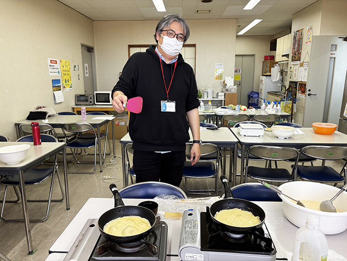 お菓子作りレクリエーション_障害者雇用創造センター