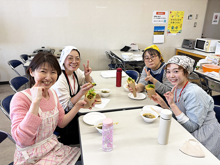 お菓子作りレクリエーション_障害者雇用創造センター