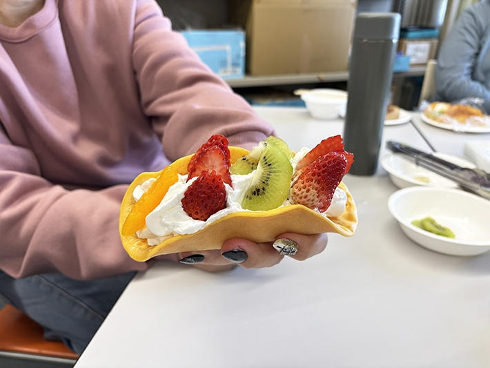 オムレット作り_障害者雇用創造センター