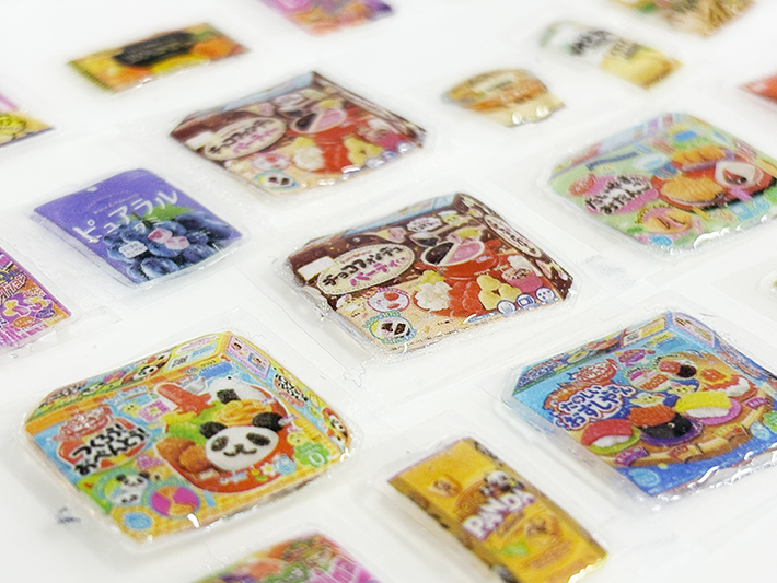 障害者雇用創造センター_HASUパークイベント出店_ぷっくりシール完成品