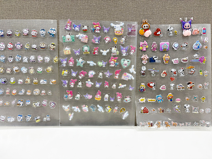 障害者雇用創造センター_HASUパークイベント出店_ぷっくりシール完成品