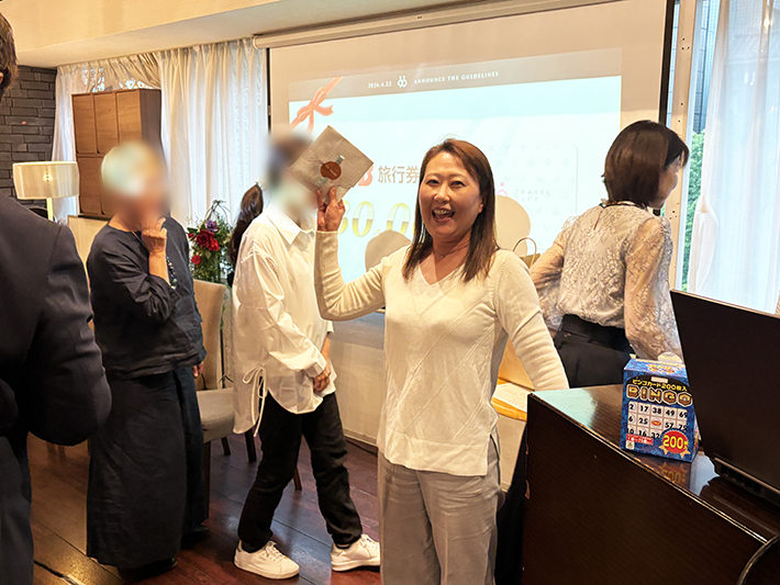 2026年度経営指針発表会_ビンゴ大会の様子