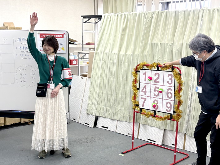 障害者雇用創造センターレクリエーション「投げリンピック」スタッフが審判をおこないます！