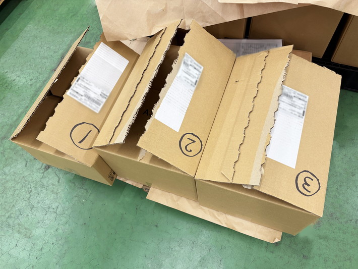 数え間違いを無くすポイント_段ボールに番号をふる