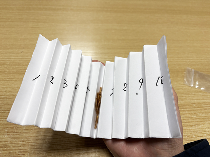 障害者雇用創造センター_手作りの数える装置