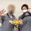 障害者雇用創造センター土曜出勤日レク「なべ’s キッチン」_手作りのオムライスと写真撮影！